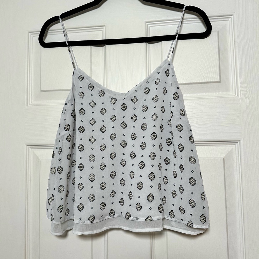 cape juby crop tank top